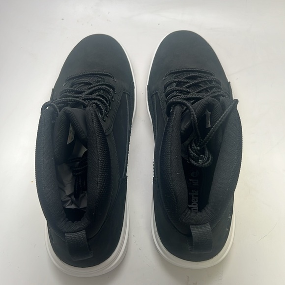 Men’s Timberland Allston Mid Lace Up Sneaker Size 8.5 Black New in Box - Picture 6 of 10